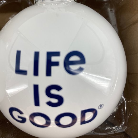 LIFE IS GOOD All We Need is Love Christmas Ornaments-Set of 3 - Picture 9 of 14